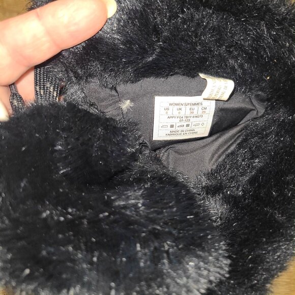 The North Face women 8 Goosedown Icepick Quilted Lace-Up Winter snow boots - Picture 6 of 7